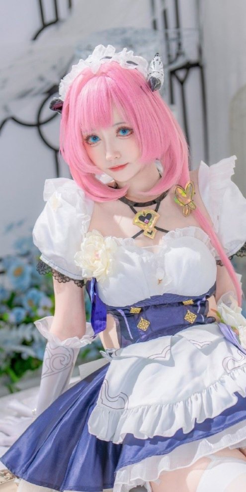 Cosplay | 嗨想我了嘛！宇宙第一美少女爱莉希雅来了哦❤️～