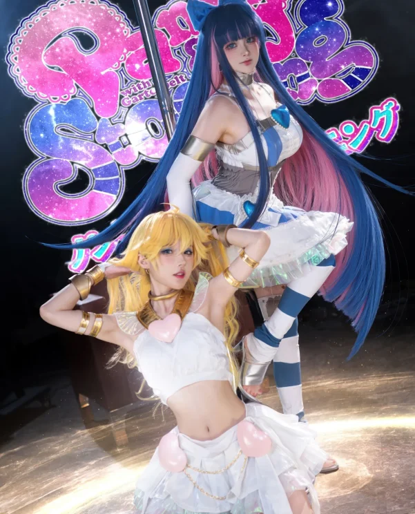 阿包也是兔娘&苏苏苏Sofia – 吊带袜天使 – 潘迪 &史朵巾[33P – 398.79MB]