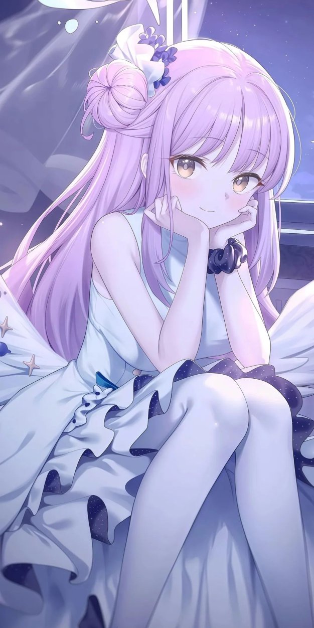 动漫壁纸 | 微笑是阳光的碎片，落在唇边