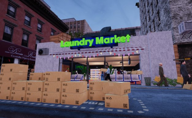 洗衣店模拟器：洗刷刷！/Laundry & Supermarket Simulator