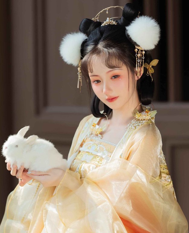 玲珑玉兔_一只年糕精 – 美图作品图片欣赏