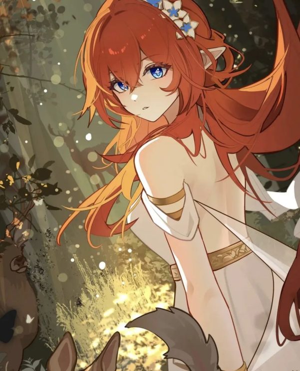 动漫壁纸 | 时光在脸上留下的河流，每条都通往记忆的深海