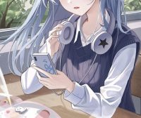 动漫壁纸 | 柳梢扫过水面，把皱巴巴的念，荡成了圆