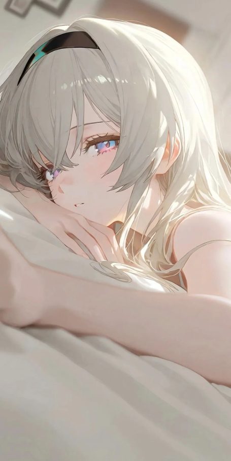 动漫壁纸 | 雨滴坠入心湖，漾开无声的温柔回响