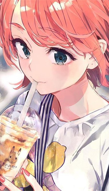 动漫春物角色由比滨结衣相关图集插画线稿CG壁纸图片素材美术资料