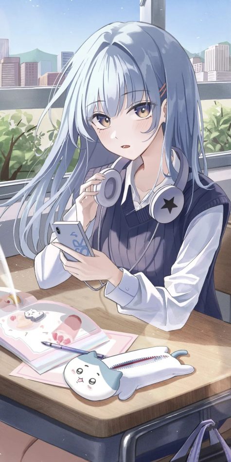 动漫壁纸 | 柳梢扫过水面，把皱巴巴的念，荡成了圆