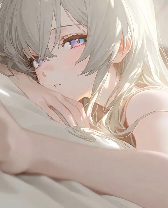 动漫壁纸 | 雨滴坠入心湖，漾开无声的温柔回响