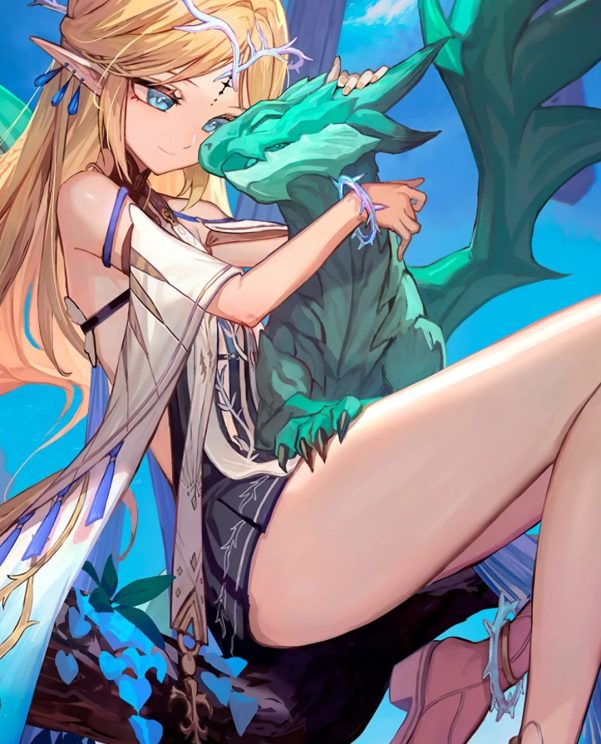 动漫壁纸 | 松烟墨染尽山河，独留白处是你眉眼轮廓