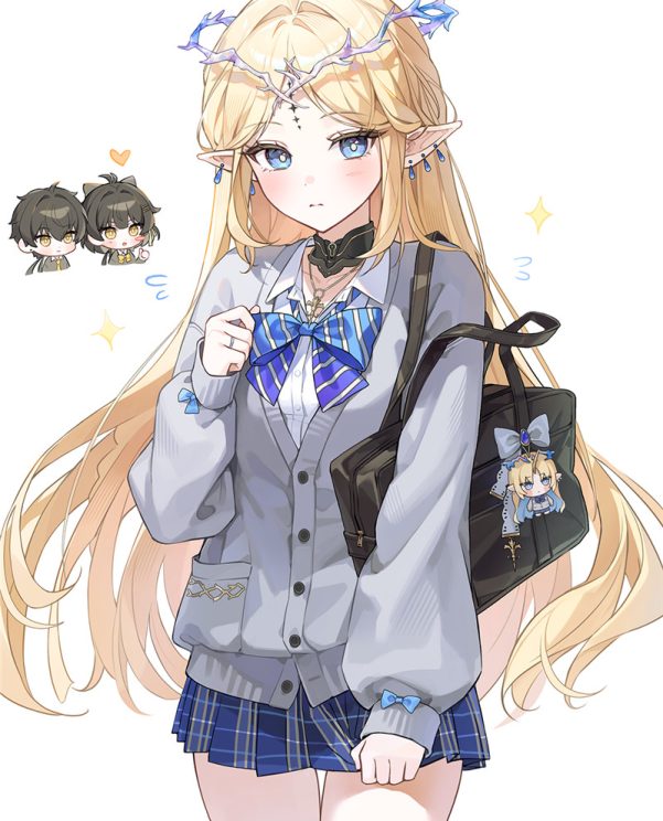 鸣潮角色卡提希娅官方立绘4K8K超清壁纸海报原画高清插画图片素材