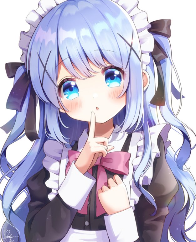 动漫点兔角色香风智乃p站pixiv图集原画插画壁纸图片素材美术资料