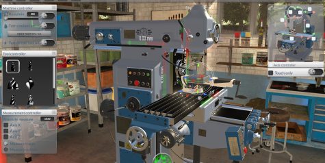 铣削机模拟器/Milling machine simulator