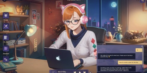 Lo-Fi女孩：AI助手/Lo-Fi Girl: AI Assistant