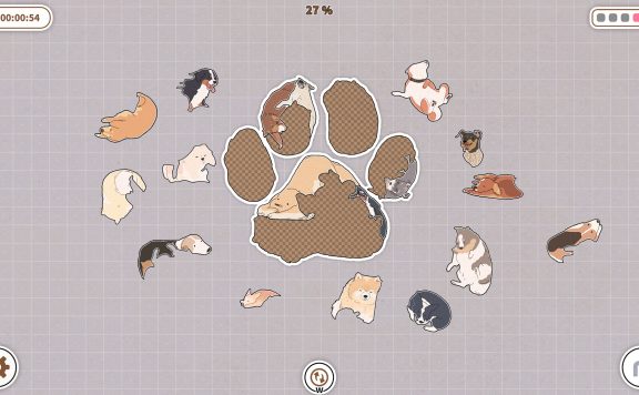 挤在一起的狗狗们/Dogs Huddled Together