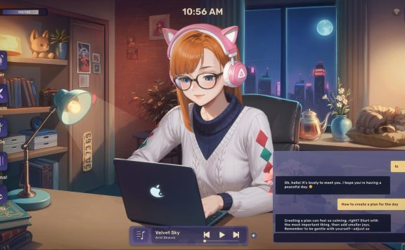 Lo-Fi女孩:AI助手/Lo-Fi Girl: AI Assistant