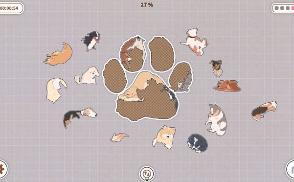 挤在一起的狗狗们/Dogs Huddled Together