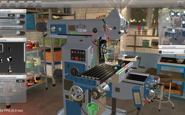 铣削机模拟器/Milling machine simulator