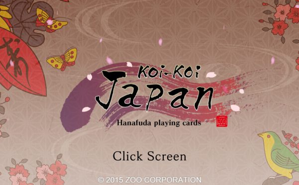 花牌/日本花札纸牌/Koi-Koi Japan [Hanafuda playing cards]
