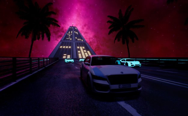 合成波狂飙/Synthwave Burnout
