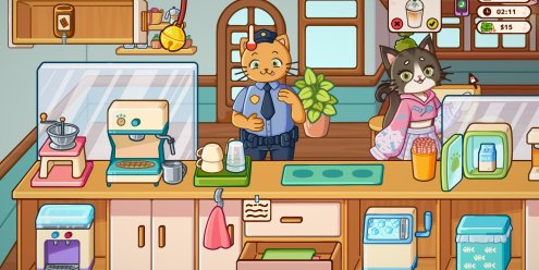 喵喵甜品屋/Cats & Cups