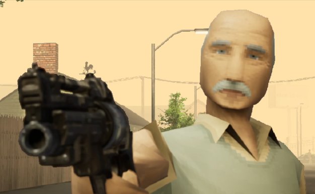 复古狂热爷爷/Grandpa High on Retro