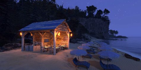 温馨小木屋/Log Away