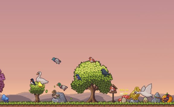 桌面鸟舍：小小鸟陪你摸大鱼/Little Aviary