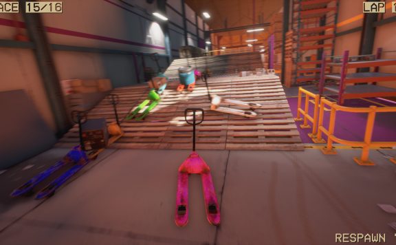 托盘搬运竞速/Pallet Jack Racing