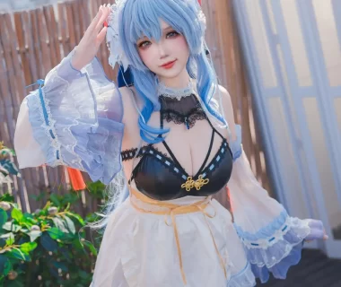 Cosplay｜雪晴Astra – 甘雨 女仆