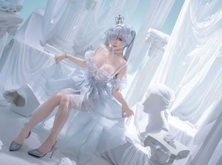 星之迟迟 2025年03月计划D Nikke胜利女神 灰姑娘，光影交织下的赛博童话与未来战姬的视觉诗篇