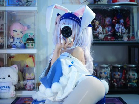 白栎Shirly 碧蓝航线 拉菲2，慵懒少女的午后梦境与蔚蓝誓约写真全记录