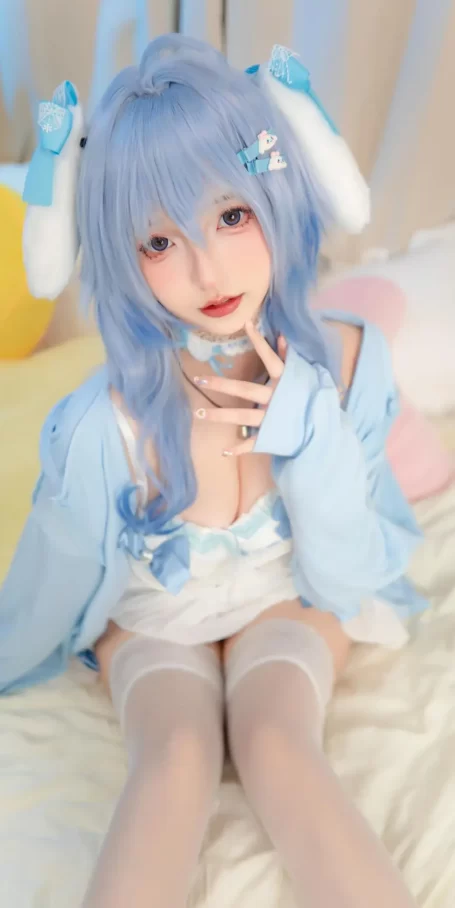 Cosplay｜神楽坂真冬 – 第五季 序号82：《甘雨降临》