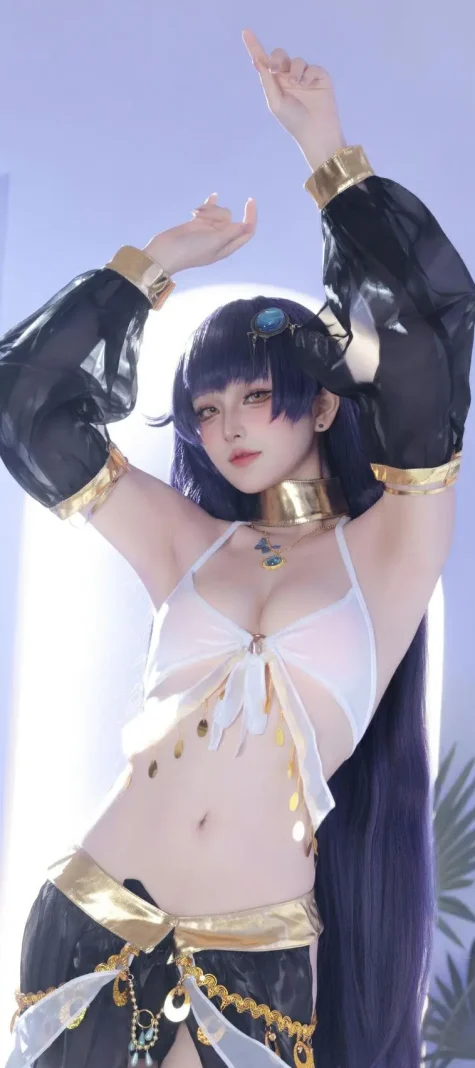 Cosplay|屿鱼 – 碧蓝航线 吾妻同人舞娘