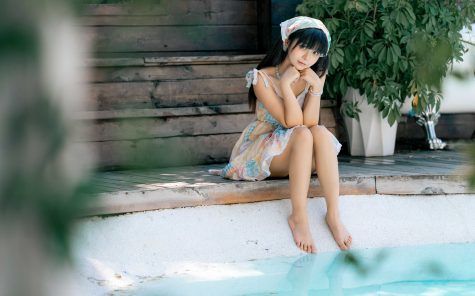 小羊不吃草 夏天的记忆，清新少女与光影交织的夏日写真全记录