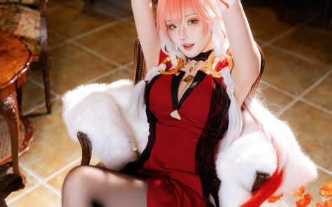 瓜希酱 鸣潮 长离必胜客，光影交织下的异世剑客与美食邂逅之旅