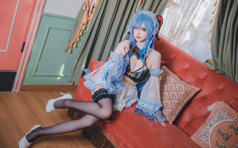 雪晴Astra 原神 甘雨女仆，璃月港的温柔守护者与尘世闲游的绝美瞬间