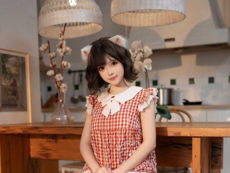 Bangni邦尼 木屋喵语，森林系少女与慵懒猫耳碰撞的日系写真全记录