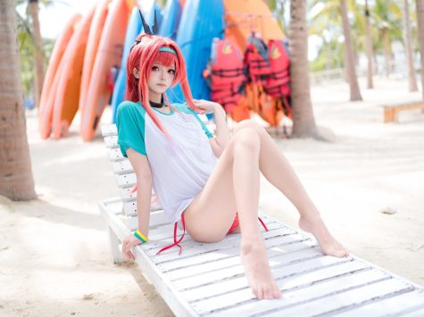 九柒喵 Nikke胜利女神 拉毗泳装，夏日海滨的机甲浪漫与光影诗篇全记录