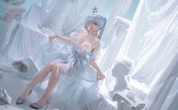 星之迟迟 2025年03月计划D Nikke胜利女神 灰姑娘，光影交织下的赛博童话与未来战姬的视觉诗篇