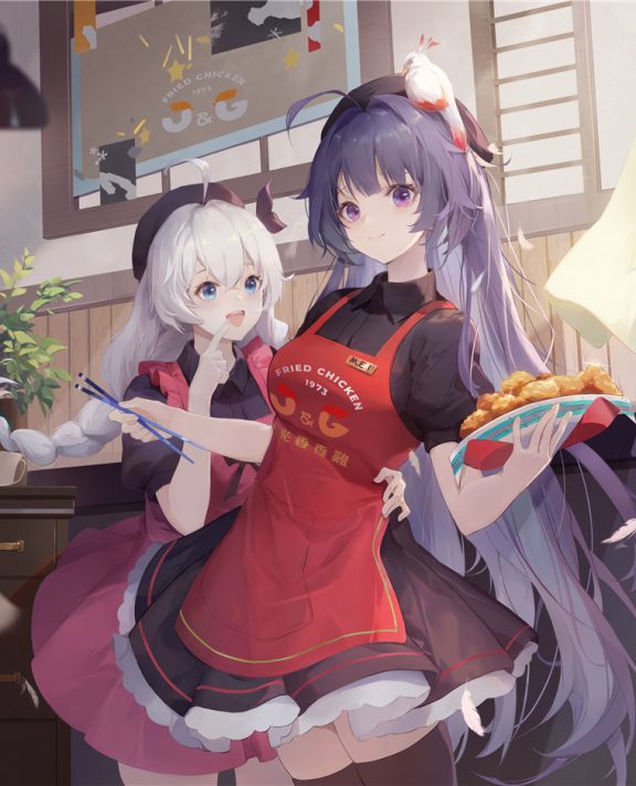 崩坏3官方立绘4K8K超清壁纸原画p站pixiv插画CG高清美术图片