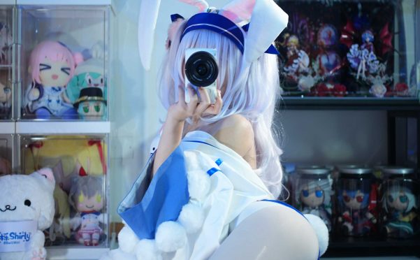 白栎Shirly 碧蓝航线 拉菲2，慵懒少女的午后梦境与蔚蓝誓约写真全记录