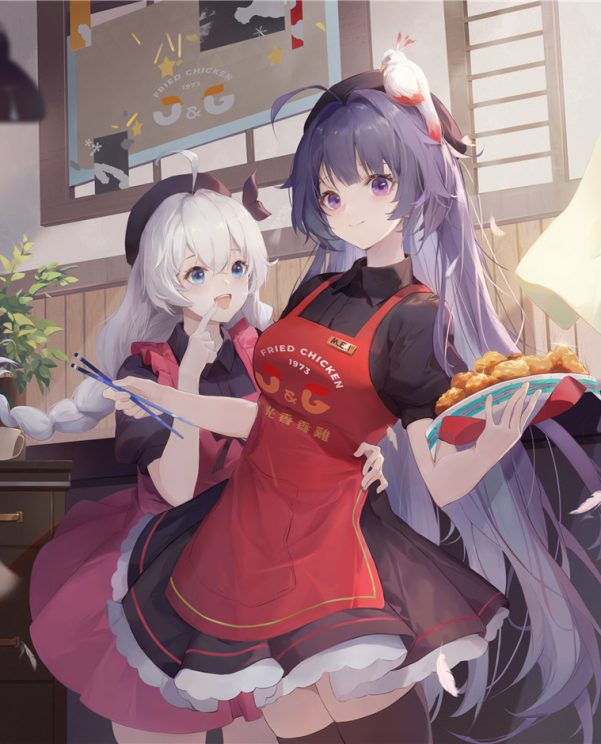 崩坏3官方立绘4K8K超清壁纸原画p站pixiv插画CG高清美术图片