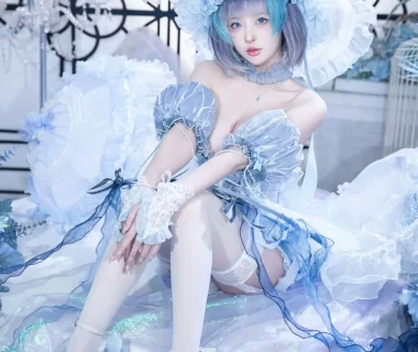 Cosplay｜清水由乃 – 碧蓝航线 柴郡废稿礼服