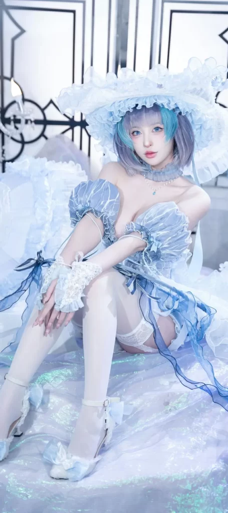 Cosplay｜清水由乃 – 碧蓝航线 柴郡废稿礼服