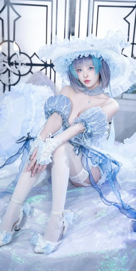 Cosplay｜清水由乃 – 碧蓝航线 柴郡废稿礼服