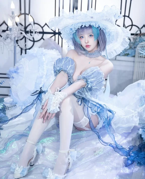 Cosplay｜清水由乃 – 碧蓝航线 柴郡废稿礼服