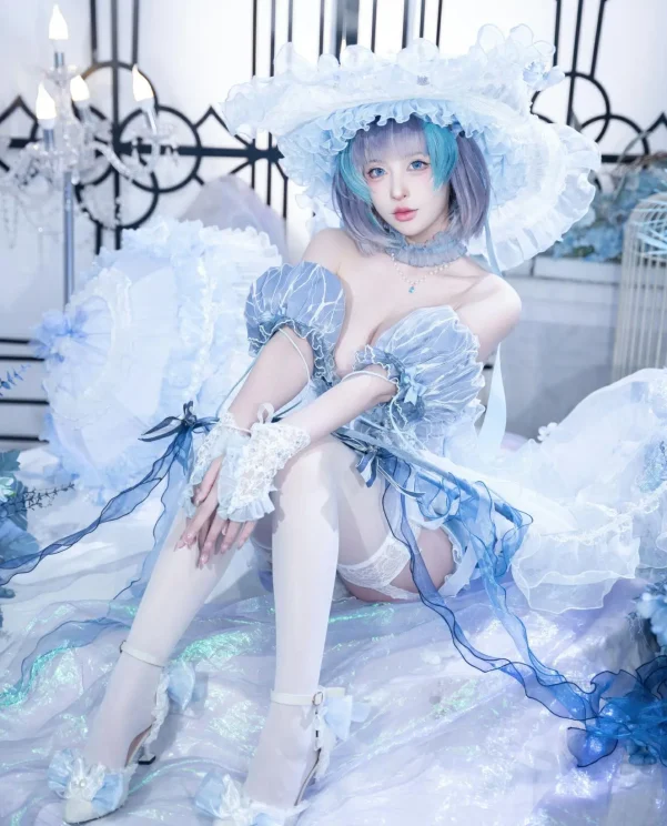 Cosplay｜清水由乃 – 碧蓝航线 柴郡废稿礼服