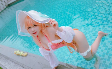 Nyako喵子 碧蓝航线 黎塞留，圣洁与威严交织的舰装少女写真拍摄全记录