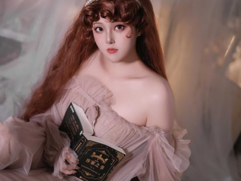 Natsuko_夏夏子 粉雾,樱花树下光影交织的日系少女写真全记录