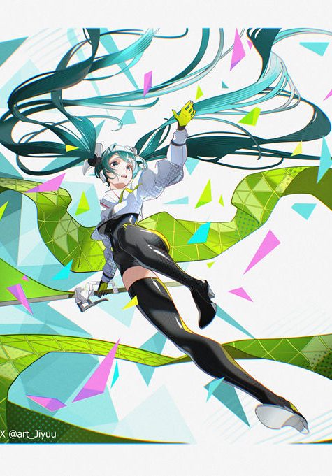[VOCALOID]赛车初音(RacingMiku) 图片CG包[1021P]