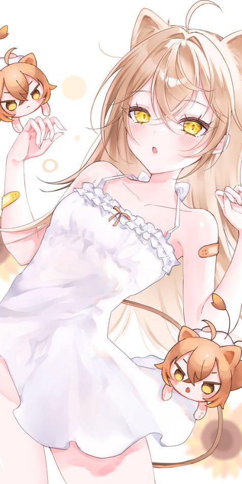 人气画师兼vtuber”Rurudo Lion(Rurudo 小狮子)”的高清角色图包